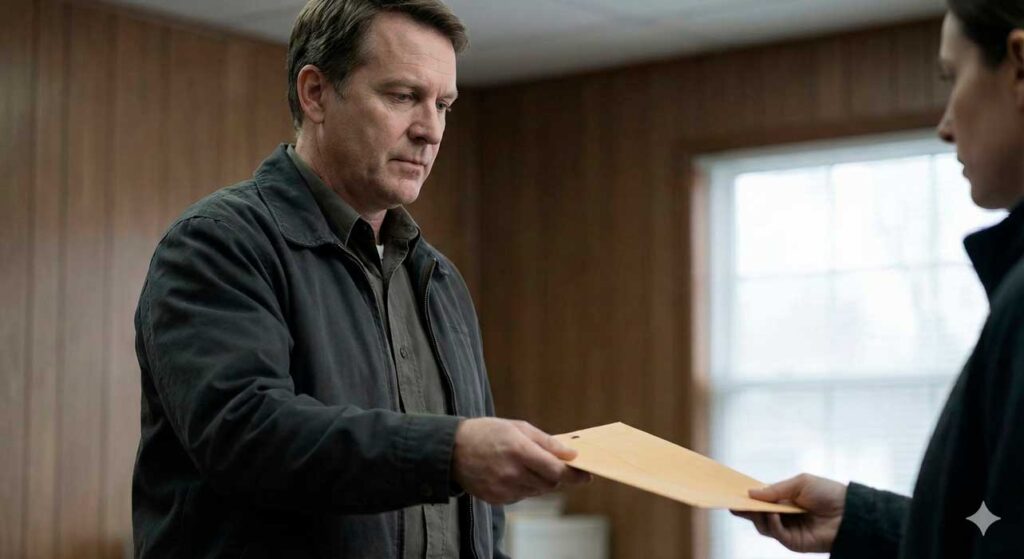 Convenção Coletiva de Trabalho - Escala 12x36 3 Ilustração de trabalhador recebendo benefícios previstos na Convenção Coletiva de Trabalho 12x36